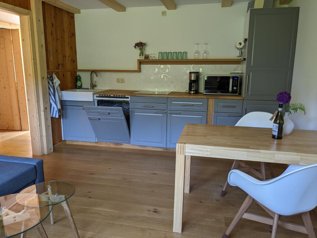 Ruhiges Ferienhaus Am Waldrand Mit Sauna Und Kamin - Hellaberg II Langenbach  エクステリア 写真